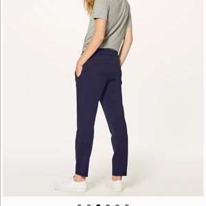 Lululemon On The Fly Pant- black and gray camo